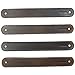 Hide & Drink Hide & Drink , Drawer Handles Handmade from Full Grain Leather :: Bourbon Brown  - Image 2