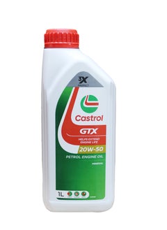 كاسترول زيت محرك كاسترول 20W-50 GTX سعة 1 لتر  - Image 1