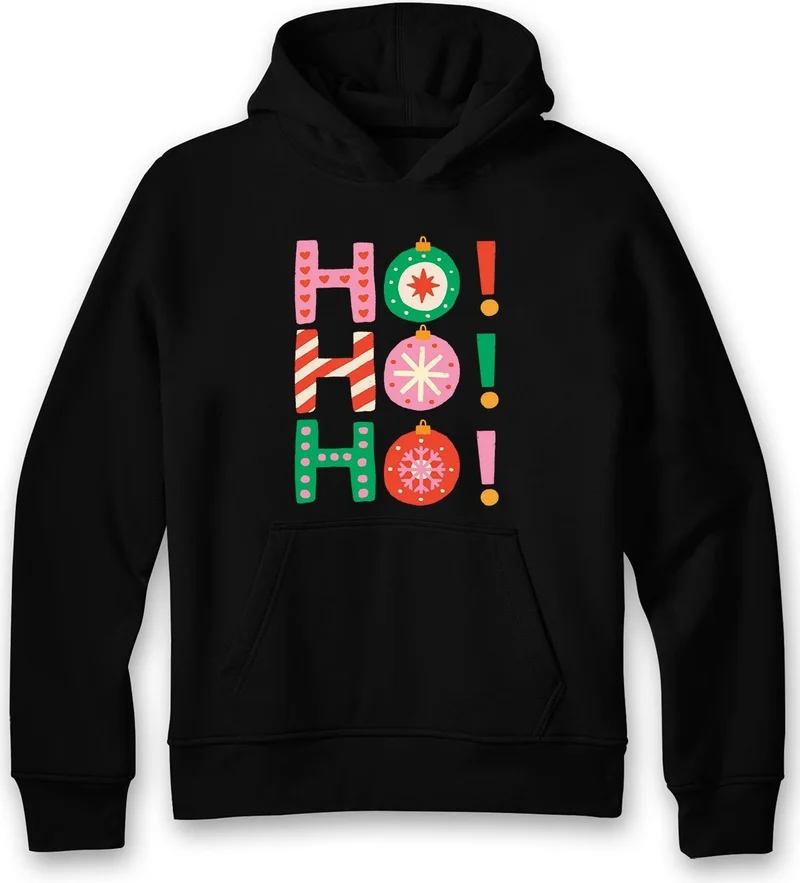 ادا بيبيك تشوكوك Ada Baby Kids Christmas Ho Ho Ho Style Hooded Sweatshirt