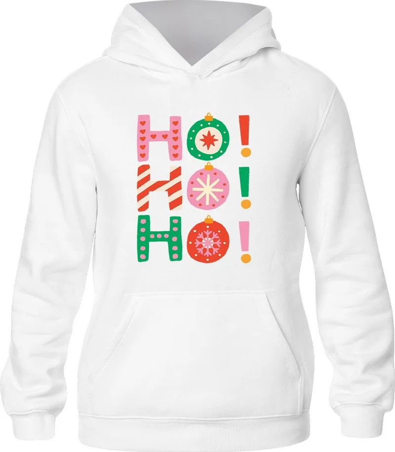 ادا بيبيك تشوكوك Ada Baby Kids Christmas Ho Ho Ho Style Hooded Sweatshirt