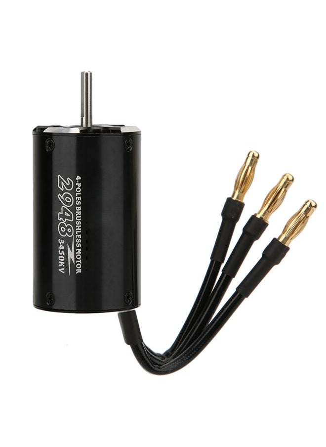 Thoraya - 3.175mm 2948 Marine Motor for SURPASS HOBBY 4 Pole Non inductive Brushless Motor(Black 3450KV) - Image 1
