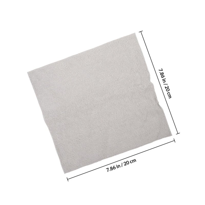 Microfiber Cleaning Cloths 20pcs Gray 20cm Reusable Washable for Kitchen Household - Image 3