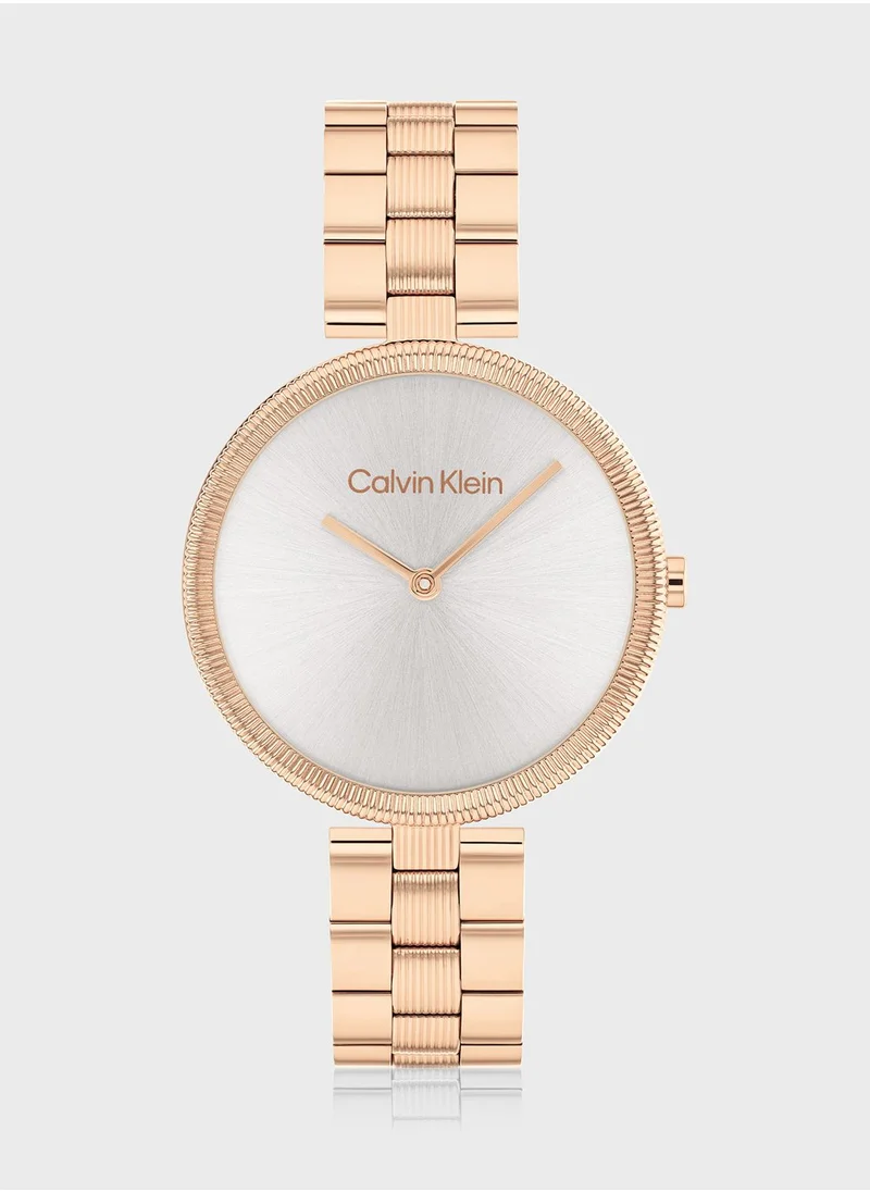 CALVIN KLEIN Steel Strap Analog Watch