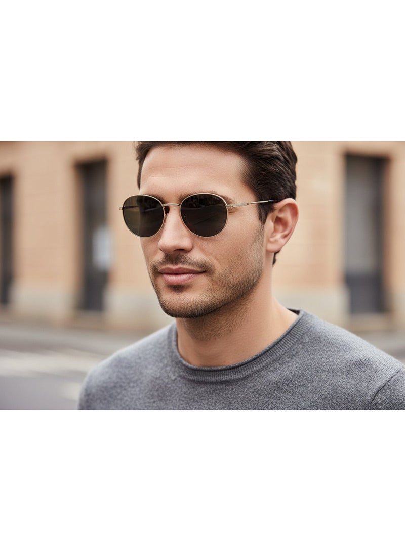 Mario Rossi 🇮🇹 Round  Unisex Sunglasses  100% UV protection   Italy Origignal Glasses - Image 2