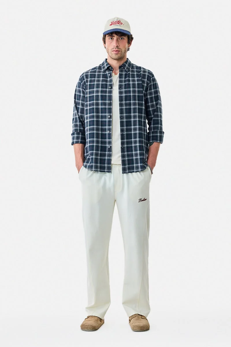 سنيتش قميص كاروهات قطن % بقصة ضيقة