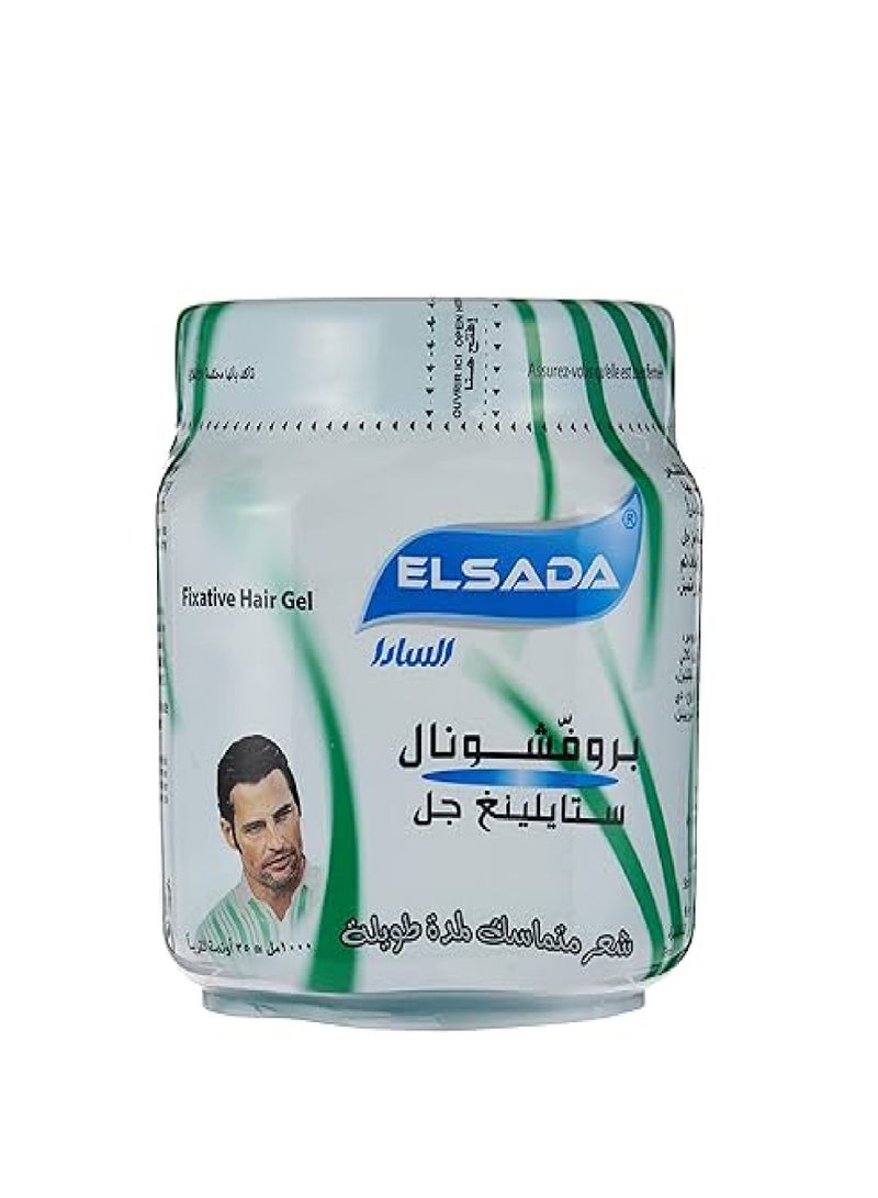 ELSADA STYLING HAIR GEL GREEN 250ML