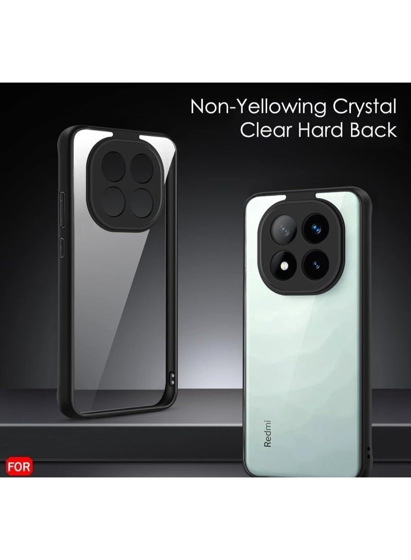 تي ام جراب TM شفاف لـ ريدمي نوت 14 برو+ / Redmi Note 14 Pro+ مضاد للصدمات بحماية الكاميرا وتصميم خفيف وأنيق - Image 3