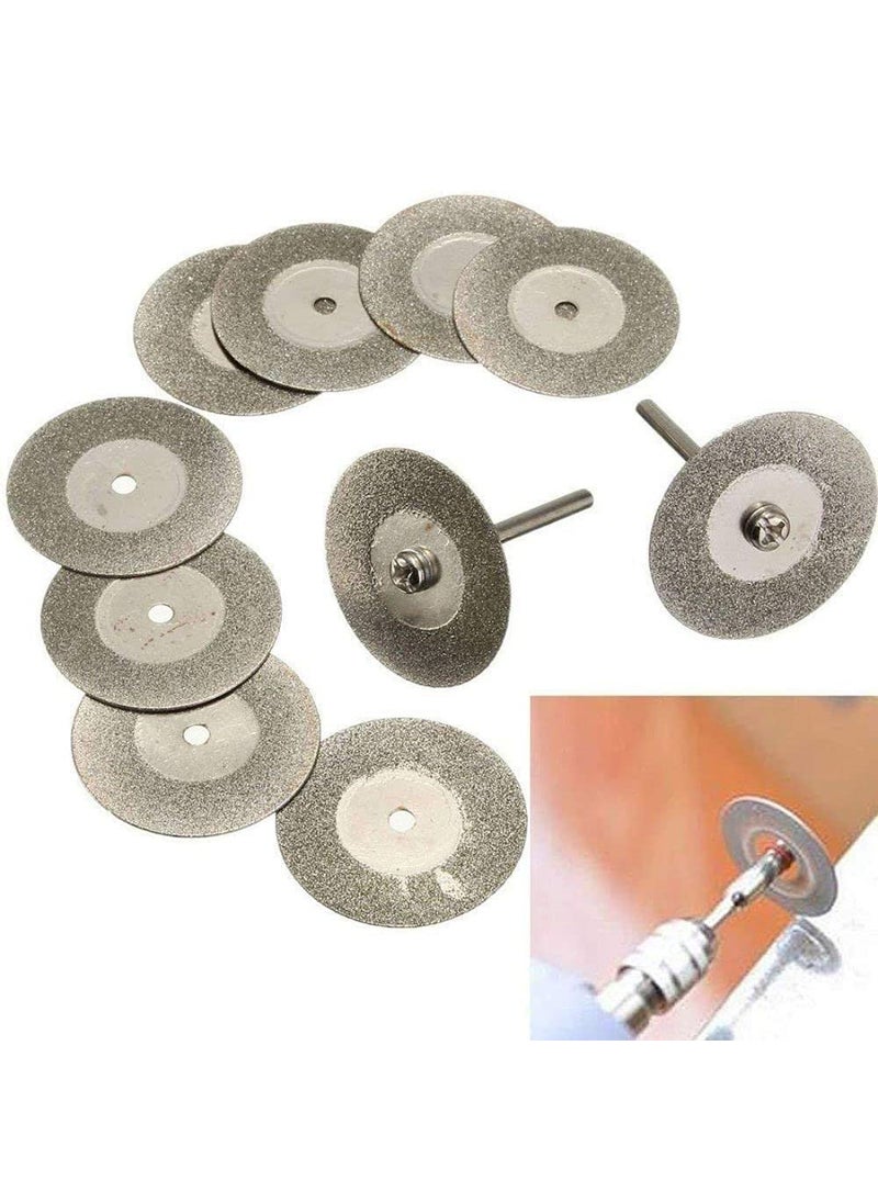 DIY Crafts DIY Crafts CTDIYHI54657 40214 Pcs Disc Discs Mandrel Diamond Cutting Wheel Cut Off Discs Coated Rotary Tools  - Image 2