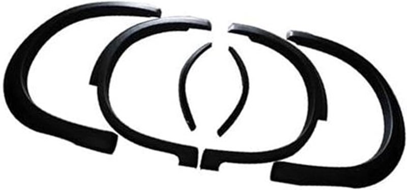 Yurefax 6pcs Matte Black Wheel Arch Fender Flares - Image 1