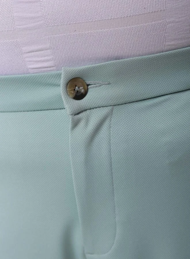 HARDSODA Men Plus Size Regular Fit Solid Mid-Rise Stretchable Chinos