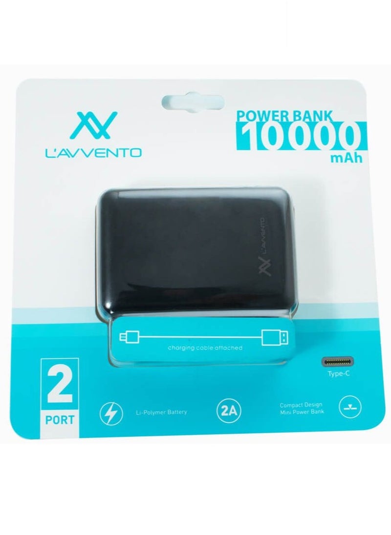 L'avvento MP104 Power Bank 10000mAh 2 Ports with Micro Cable Black - pzsku/Z9F79BB94856B0BE7472EZ/45/_/1724744877/47fa0a36-9806-45f2-93a8-43528b1bc0a0