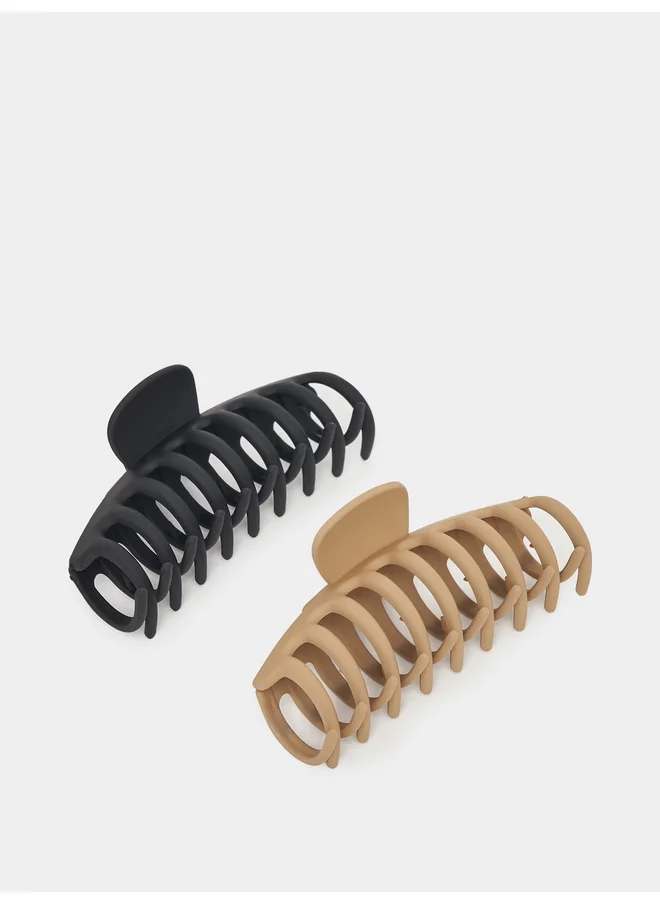 ستايلي Styli Set of 2 - Solid Hair Clamp