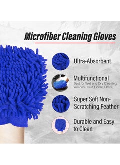 3XR Microfiber Washing Mitt Soft Cleaning Glove For Car Home Cleaning, Multipurpose Use 1 Pcs - pzsku/Z9F7A2EF304948E890EAEZ/45/_/1723782900/f31ec498-f081-478b-b244-42b972b24bf7