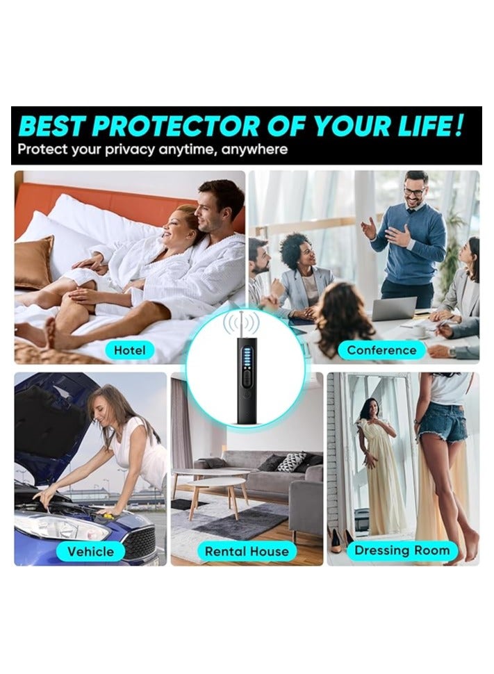 Hidden Camera Detector - Anti-Spy Device, Bug Detector, GPS  locationTracker Finder, RF Wireless Signal Scanner, Hidden Camera & Listening Device Detector for Home, Office, and Travel  - Image 4