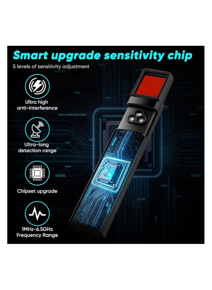 Hidden Camera Detector - Anti-Spy Device, Bug Detector, GPS  locationTracker Finder, RF Wireless Signal Scanner, Hidden Camera & Listening Device Detector for Home, Office, and Travel  - Image 2