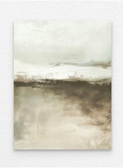 Art Decor Art Decor Abstract Minimalistic Art in Muted Gray and Beige Tones Wall Art Framed Fine Art Wall Décor for Living Room Bedroom Dining Room Office Gifting  - Image 3