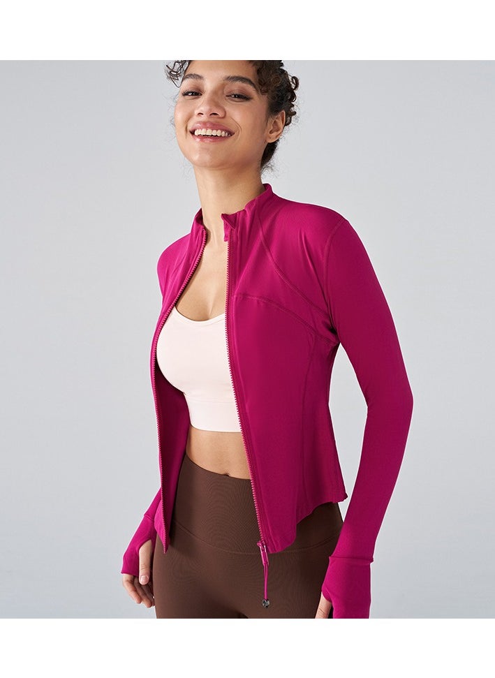 Generic Women's High-End Breathable Long Sleeved Sports Sun Protection Yoga Suit  - Image 1