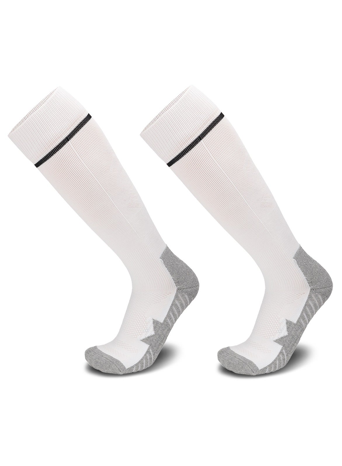 Men's Soccer Socks (1/2/3/4 Pair) Sport Cushion Athletic breathable, comfortable, anti slip, cushion protect, sweat absorption Socks for Kids Youth Adult Sports Accessory