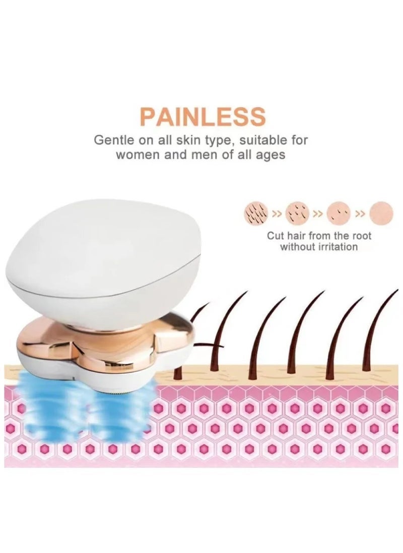 ELTRAZONE Flawless Legs Women’s Hair Remover – Painless, Portable & Rechargeable Epilator for Silky Smooth Skin | Suitable for Wet & Dry Use | Compact Unisex Hair Removal Device for Face and Body | Cordless Electric Hair Remover for Sensitive Skin - Image 4