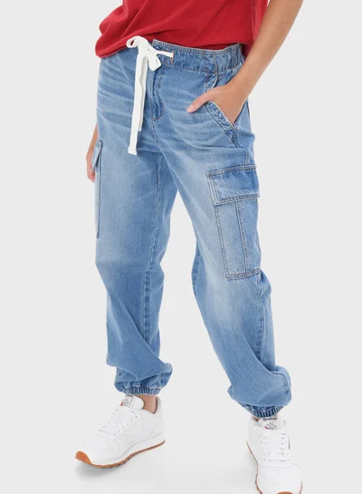 American Eagle Pocket Detail Mom Jeans
