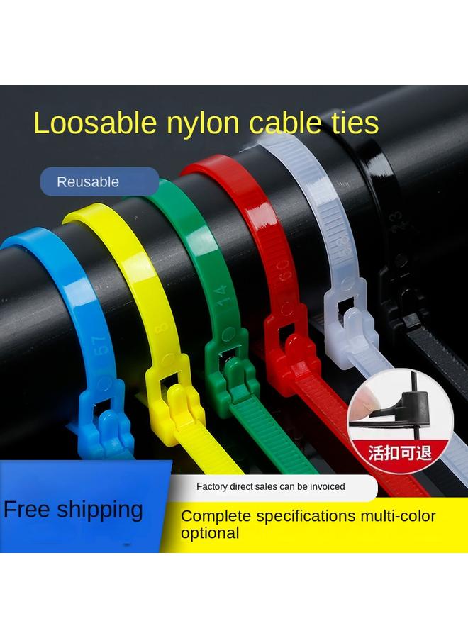 Bluejw Buckle Nylon Tie Removable Recycling Loosable Industrial Grade Buckle Nylon Tie Buckle - Image 1