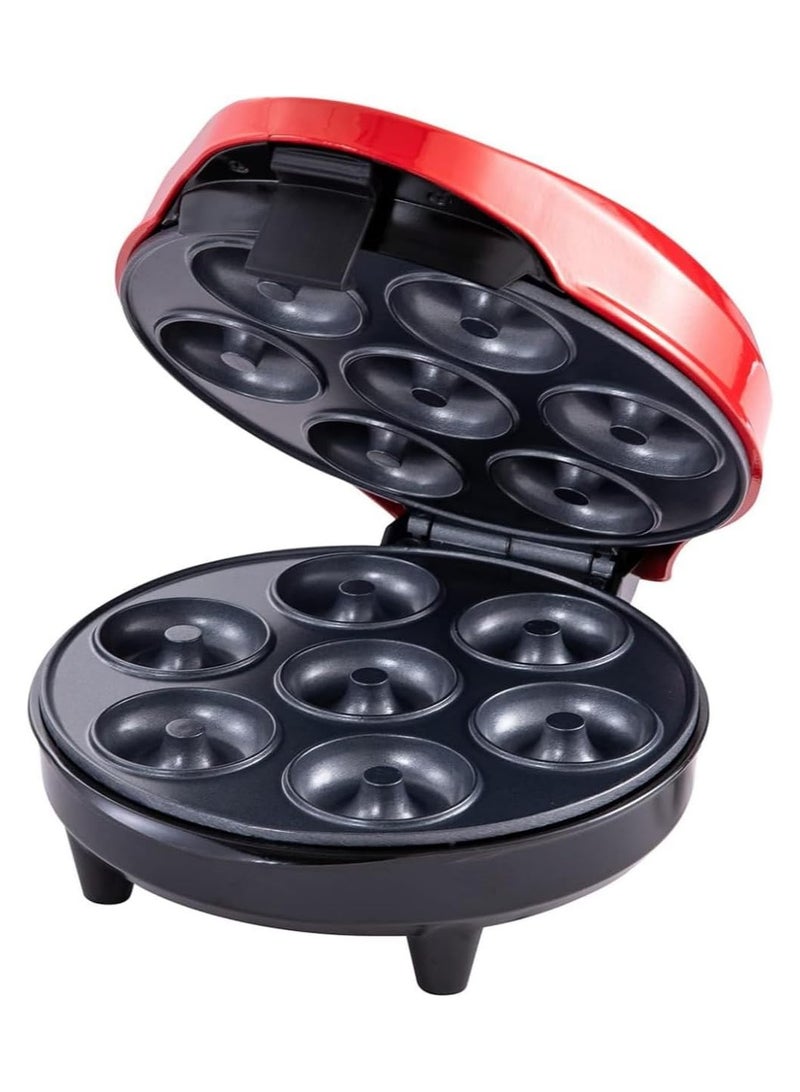 ORLENIC Mini Doughnut Maker Machine – 7 Hole Non-Stick Electric Donut Maker 1200W | Double-Sided Heating, DIY Breakfast & Snacks | Compact Countertop Donut Maker for Cakes, Brownies & Desserts - Image 3