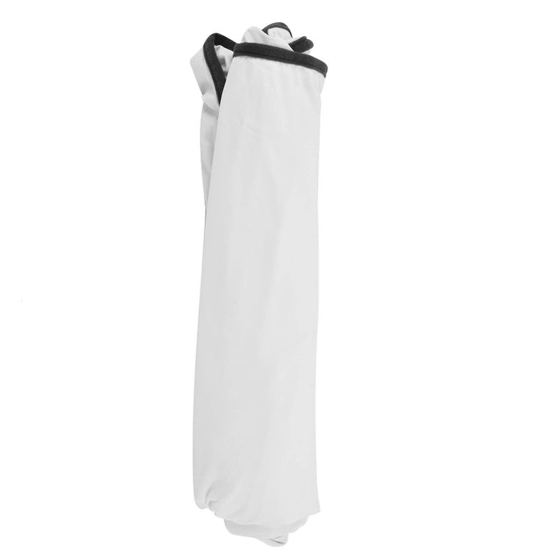 White Sleeping Bag Liner Ultralight Polyester Fleece for Camping Travel Comfort - Image 4