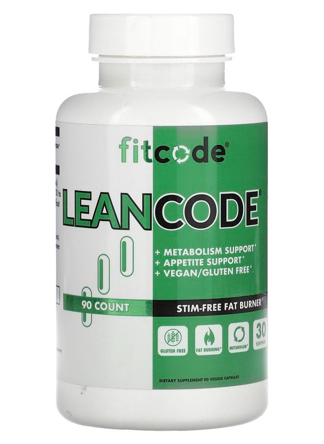 fitcode LeanCode  90 Veggie Capsules 