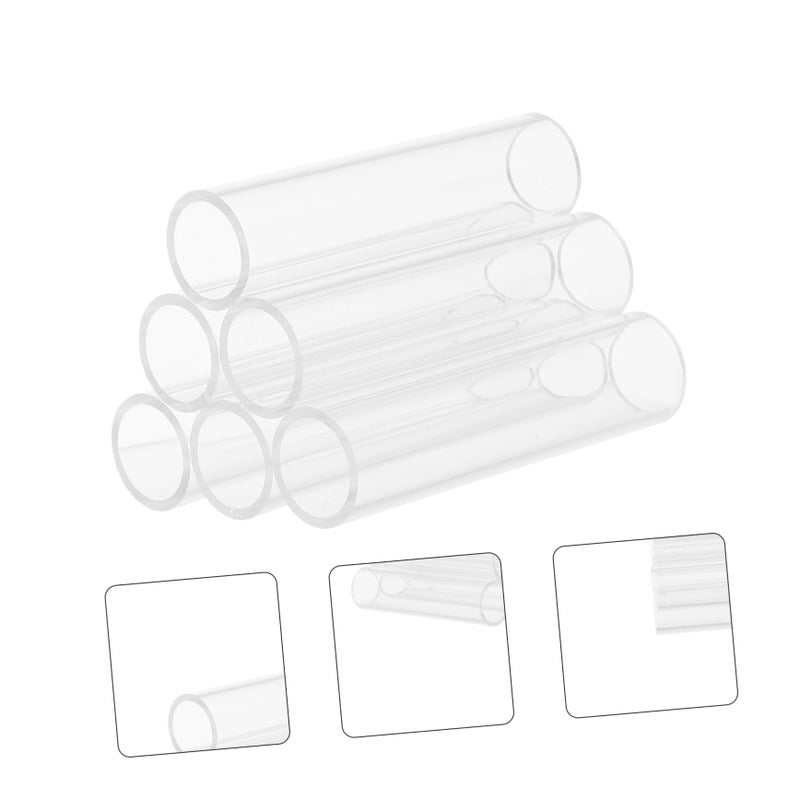 Transparent Shrimp Breeding Tube Aquarium Cave Decor with Stable Base for Hiding - Image 5