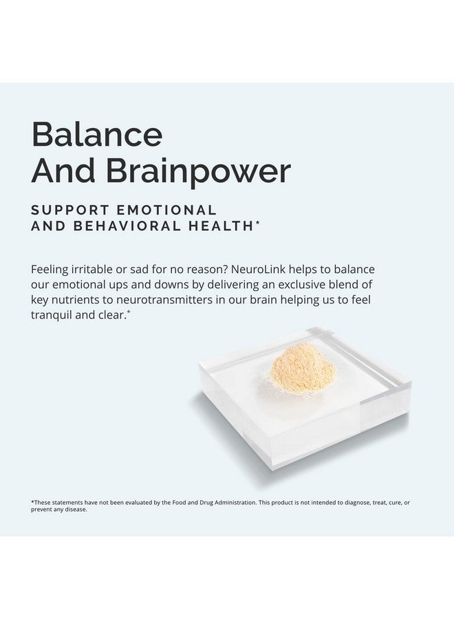 Brainmd Neurolink Powder 114G Supports Memory Focus & Concentration Gluten Free 30 Servings - Image 3