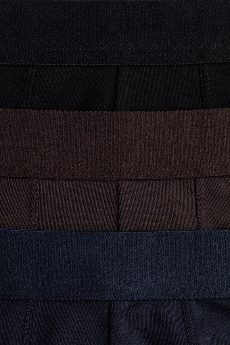 H&M  5-pack cotton mid trunks for Men | Best Price UAE
