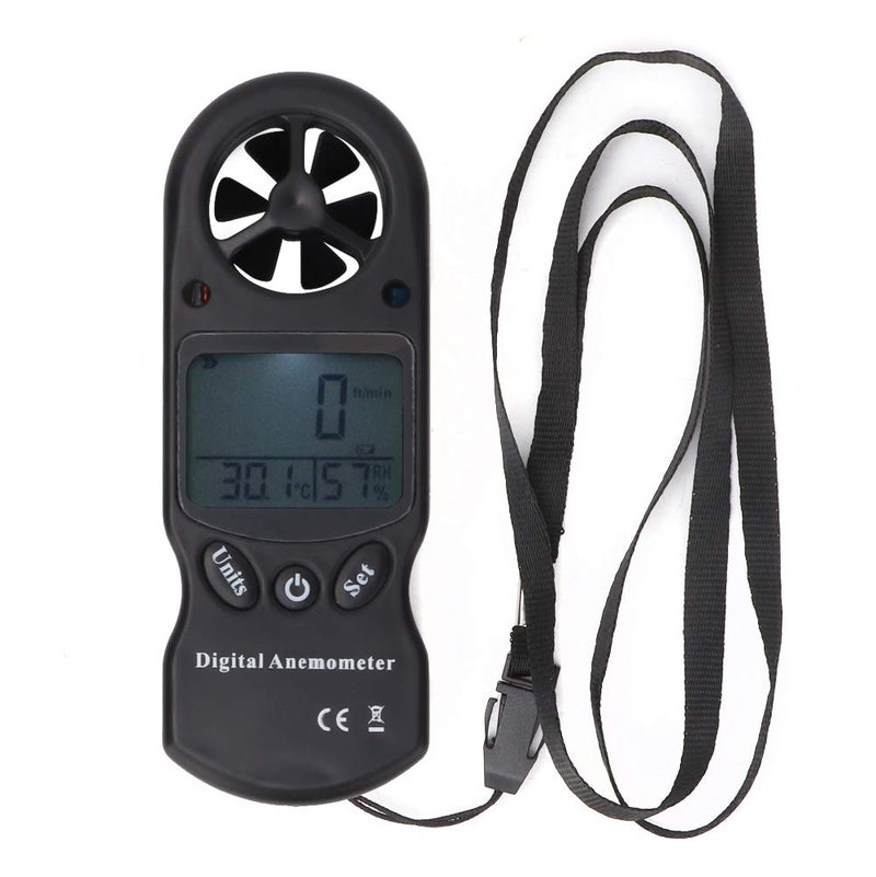 TL 300 3 في 1 مقياس رياح رقمي محمول مع مقياس حرارة ومقياس رطوبة - Image 2