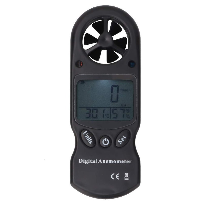 TL 300 3 في 1 مقياس رياح رقمي محمول مع مقياس حرارة ومقياس رطوبة - Image 3