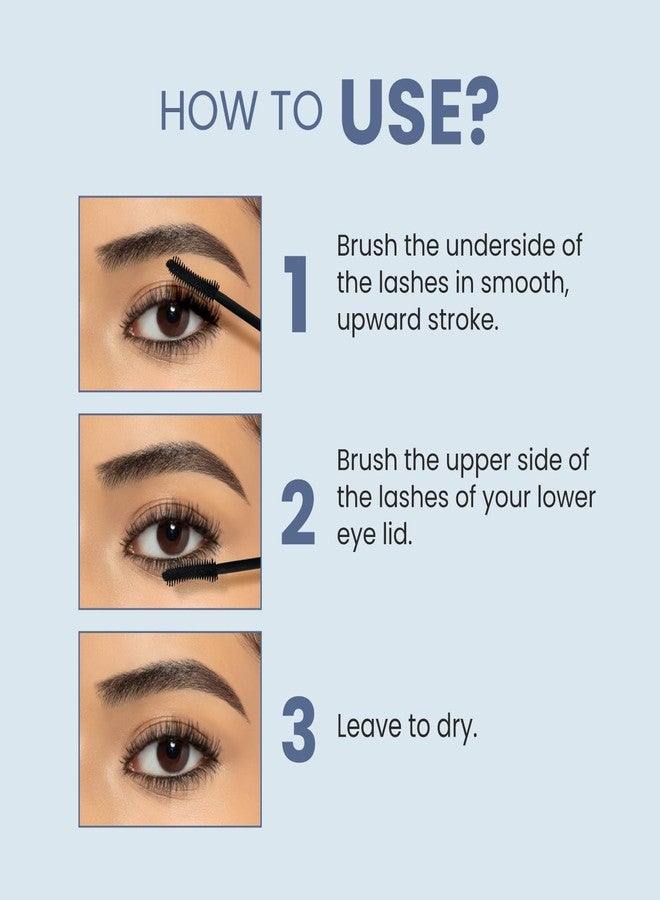 VERYMISS INTENSE CURLING MASCARA I Quick Dry I Jet Black Color I Highly Pigmented I 9 ml - Image 5