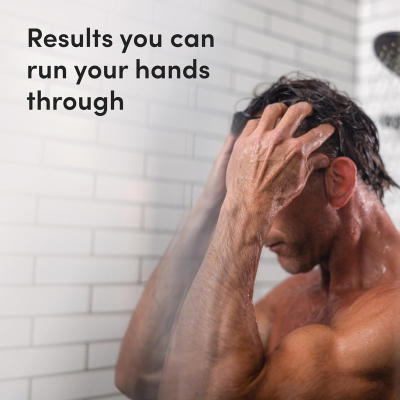 HIMS & HERS مجموعة شامبو وبلسم هيمس ثيك فيكس - بالميتو المنشار لنمو الشعر الصحي والتكثيف - تنظيف فروة الرأس - نباتي، خالي من الكبريتات وخالي من التجارب على الحيوانات - رائحة الكافور، 6.4 أونصة سائلة - Image 4