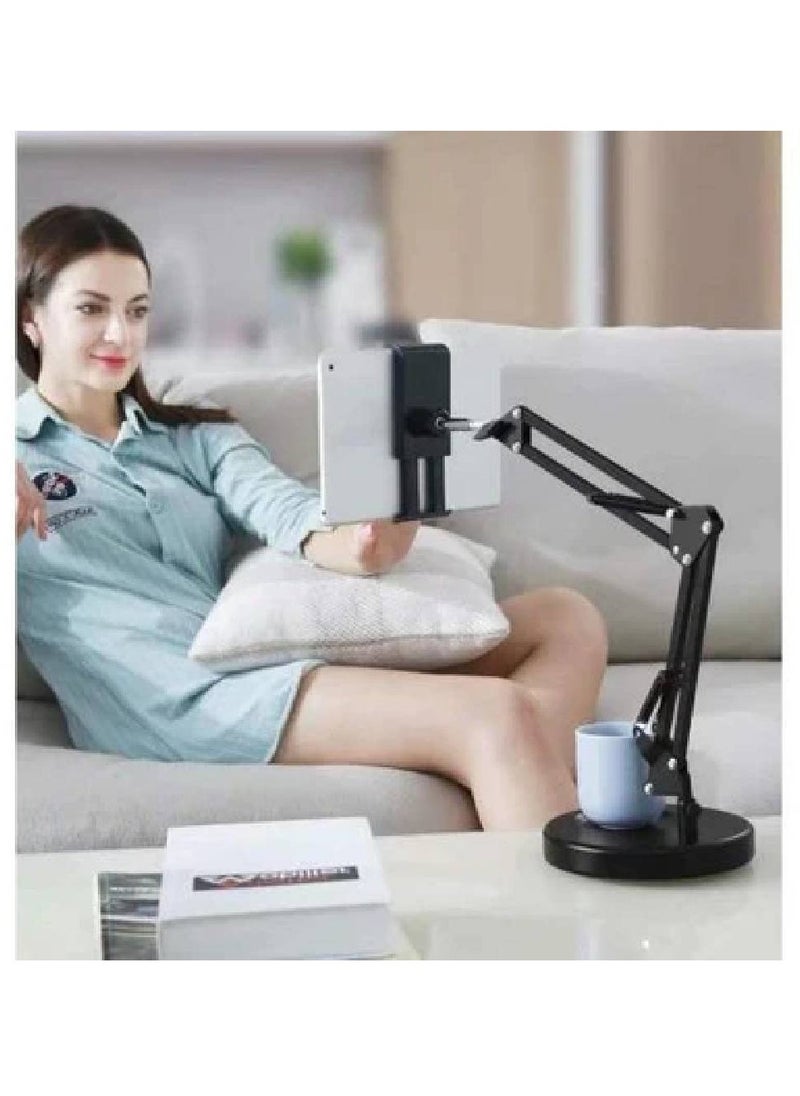 GENNEXT Best Flexible Long Arm Tablet PC Holder 360° Rotating metal Desktop Stand bedside phone holder  - Image 4