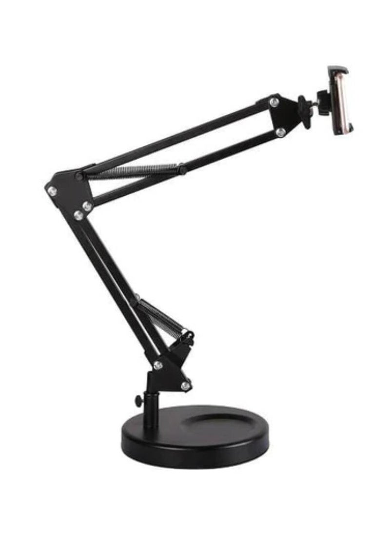 GENNEXT Best Flexible Long Arm Tablet PC Holder 360° Rotating metal Desktop Stand bedside phone holder  - Image 1