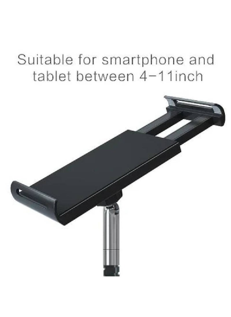 GENNEXT Best Flexible Long Arm Tablet PC Holder 360° Rotating metal Desktop Stand bedside phone holder  - Image 2