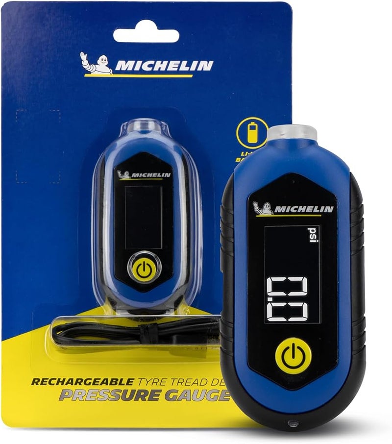 MICHELIN Rechargeable Digital Tyre Tread Depth & Pressure Gauge - Image 1