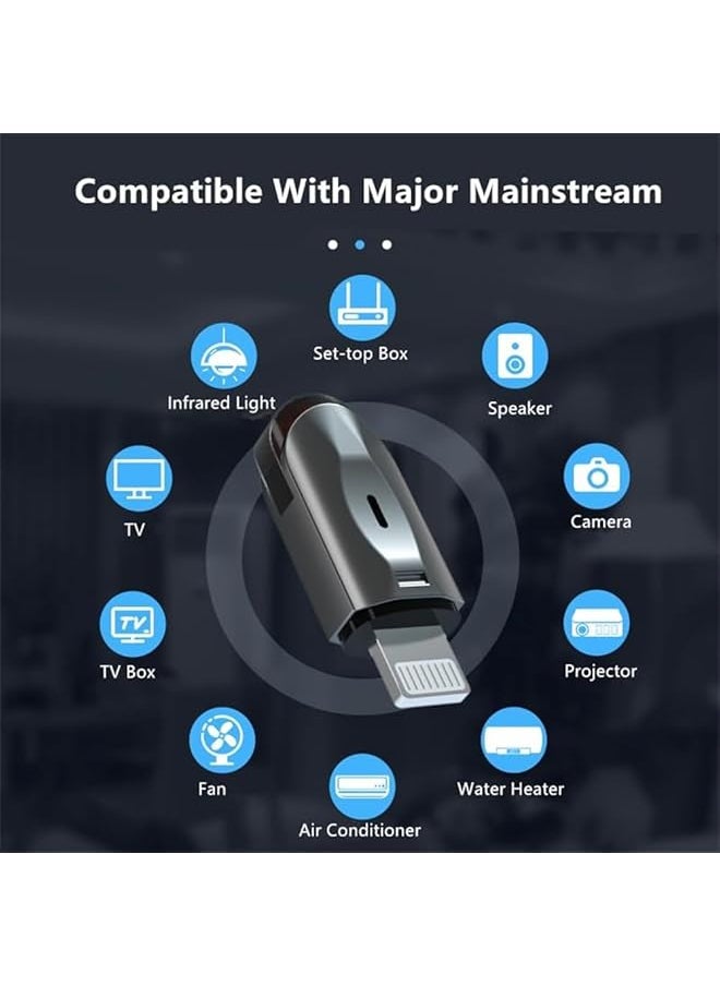 erorex - Mini Smartphone Ir Remote Controller Adapter For Smart Phone Mini Infrared Universal Smart Control For Home Appliances All In One Lightning For Iphone 1 Pcs - Image 1
