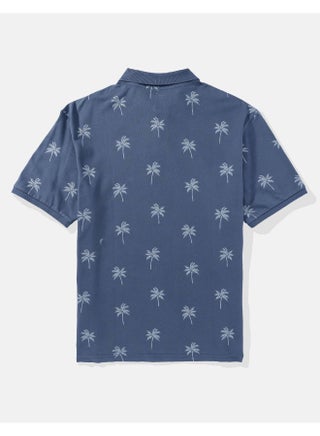 AE Flex Pique Printed Polo Shirt