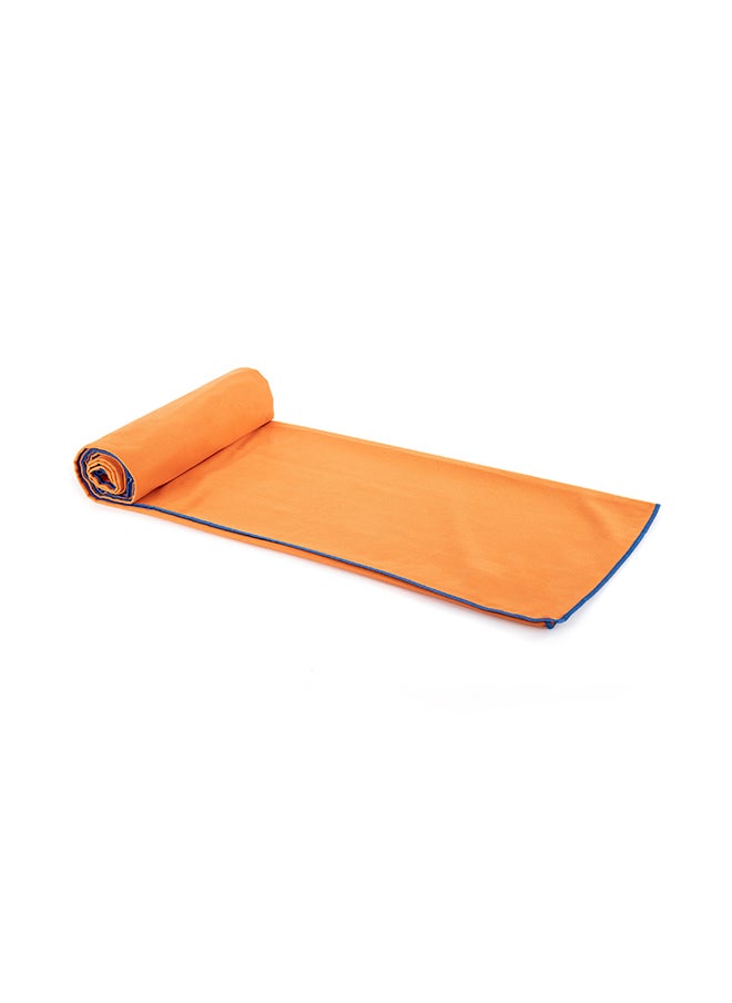Mintra Ultra Soft Microfibre Swimming Towel Orange Size XL 110 X 175 Cm  - Image 1