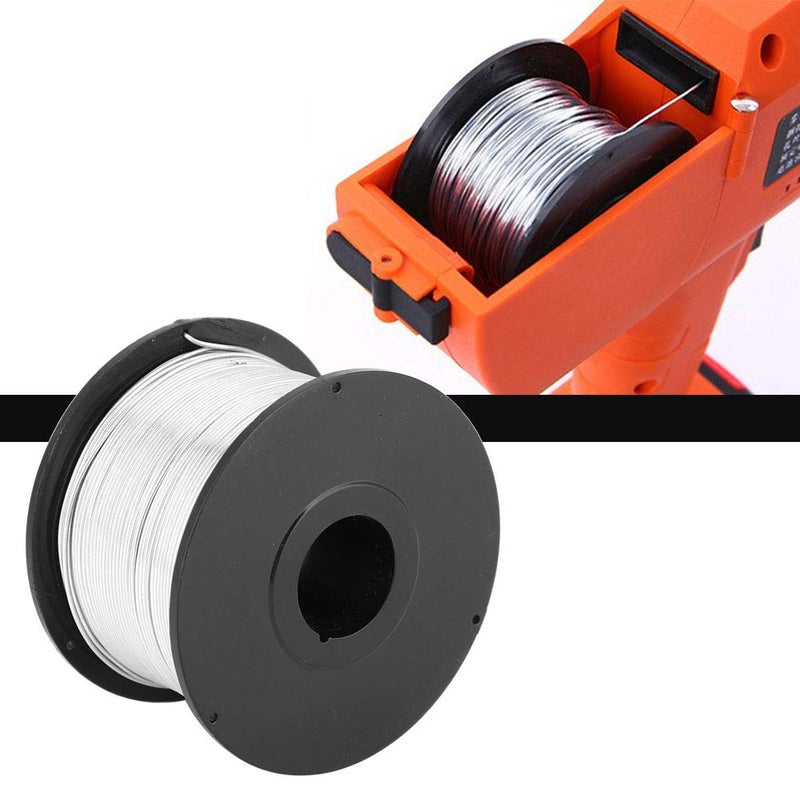 woobles 4pcs Steel Rebar Tie Wire, 110m 0.8mm Steel Rebar Tie Coil for Automatic Rebar Tying Machine - Image 3