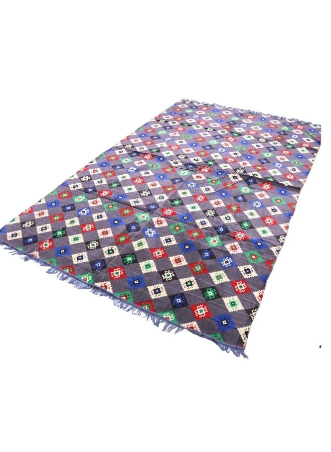 SMART HOME Ground seating mat for trips, camping, hiking, and wilderness, heritage rug, size 280X170 cm - Image 1