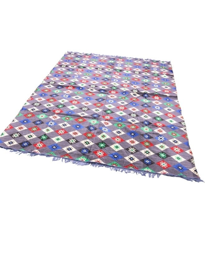 SMART HOME Ground seating mat for trips, camping, hiking, and wilderness, heritage rug, size 280X170 cm - Image 2