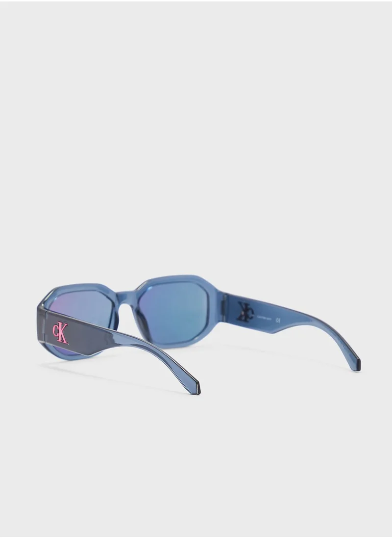Calvin Klein Jeans Modified Rectangle Sunglasses