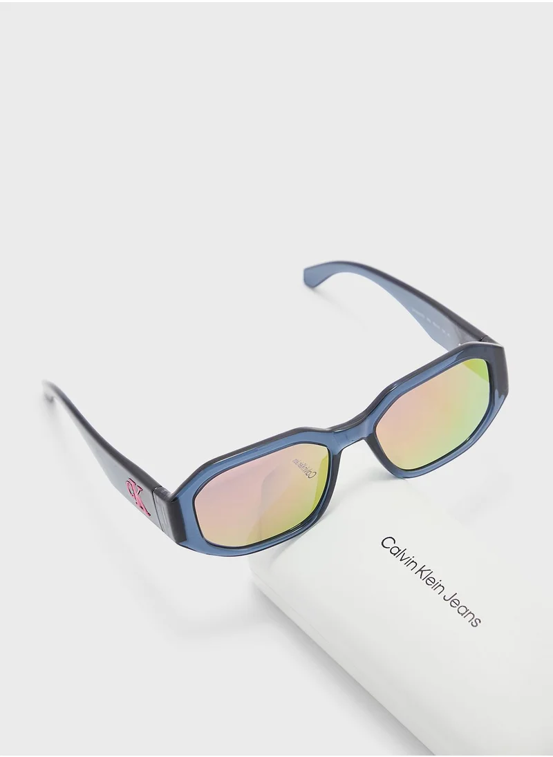 Calvin Klein Jeans Modified Rectangle Sunglasses