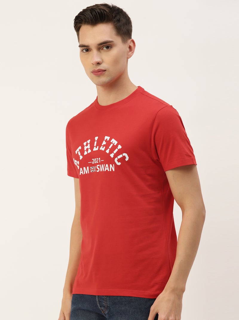 amswan PREMIUM COTTON PRINTED HALF SLEEVE CREW NECK T-SHIRTS - Image 3