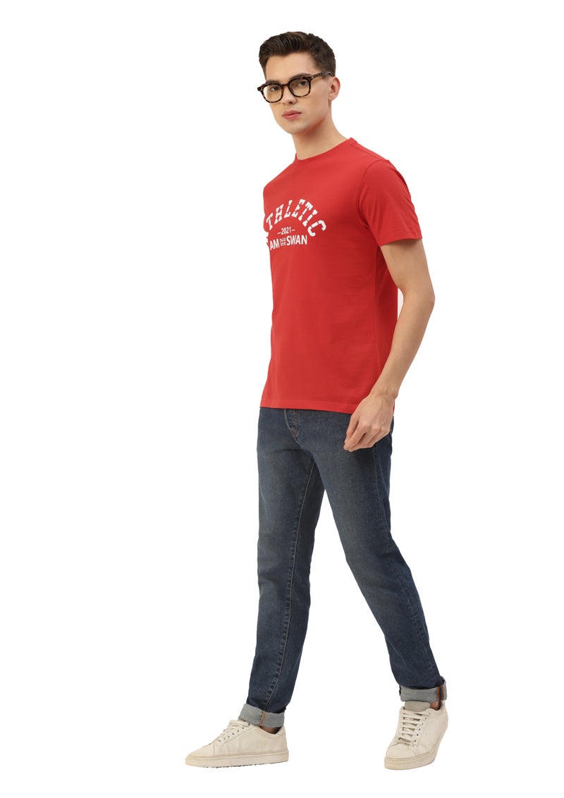 amswan PREMIUM COTTON PRINTED HALF SLEEVE CREW NECK T-SHIRTS - Image 5