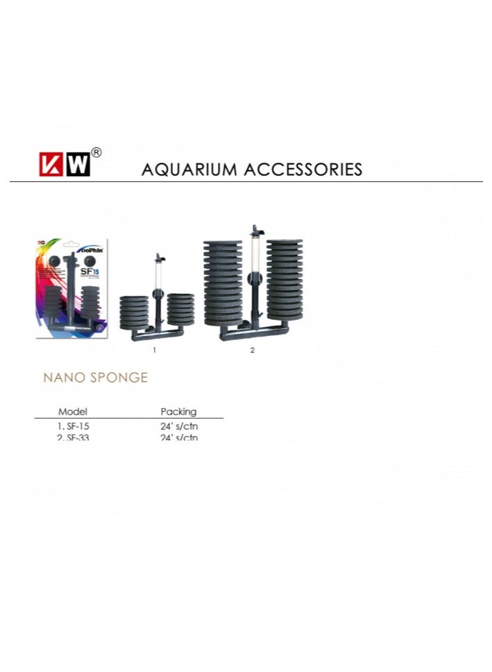 Dolphin SF-15 Nano Sponge Filter - Image 2
